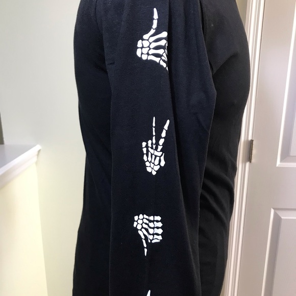 Vans Long Sleeve T-Shirt Bone Yard LS Men's AUTHEN - Picture 5 of 7